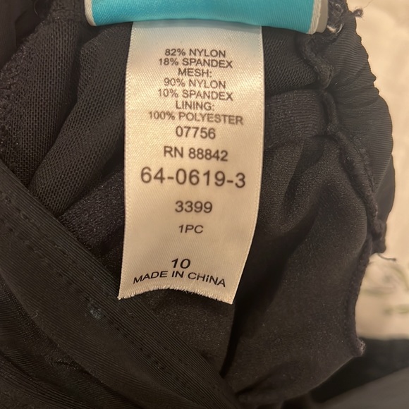 Swimsuits for All black underwire tankini - Picture 7 of 7